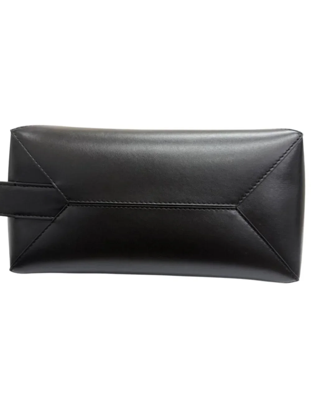 Loewe Puzzle Fold Shiny Napa Calfskin Wash Clutch Black